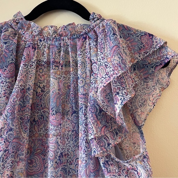 NWT GENERATION LOVE Mirabelle Mosaic Dress Mosaic Paisley with Slip Size‎ Medium - Picture 16 of 16